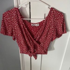 Hollister wrap top size extra small